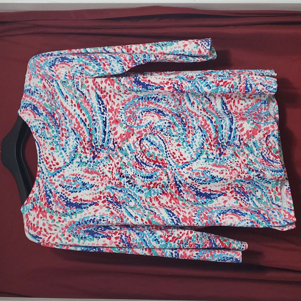 Colorful Abstract Women's Top